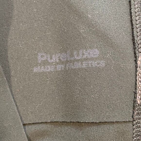 Fabletics Women’s Green High Rise Leggings Size M Athletic Yoga Pants - Picture 3 of 8